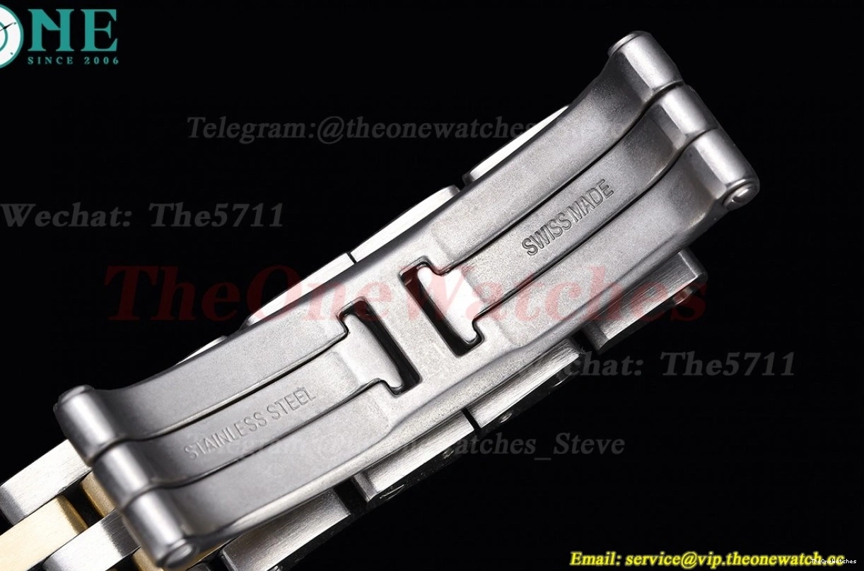 Dia YG SS Ladies White De Swiss 8848F Dial Secrete Panthere 22mm Qtz 0115